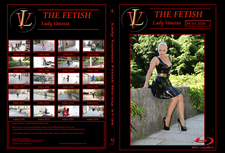 Lady Vanessa Fetish Blu-ray DVD 37-38