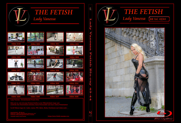 Lady Vanessa Fetish Blu-ray DVD 43-44