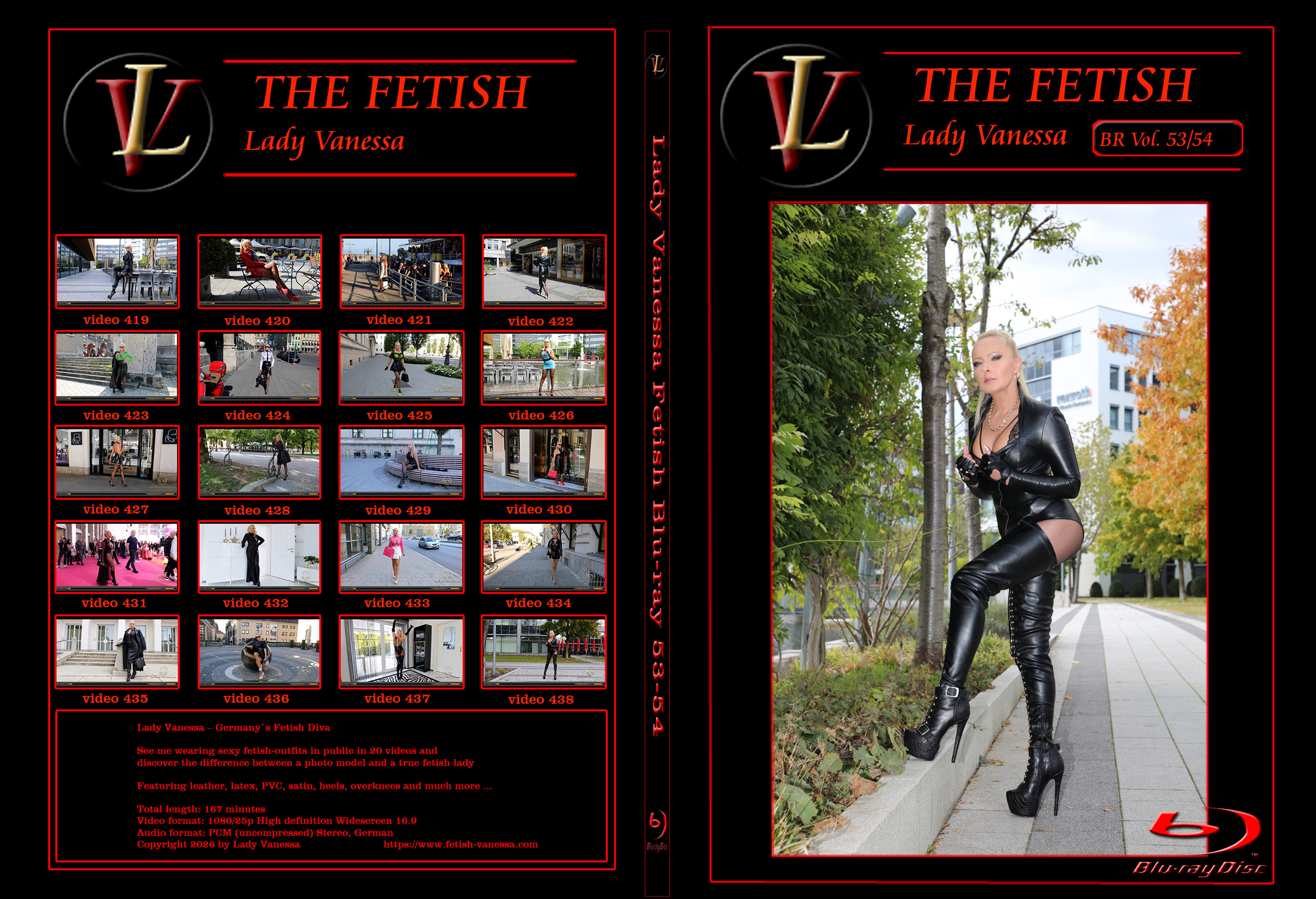 Lady Vanessa Fetish Blu-ray 53-54