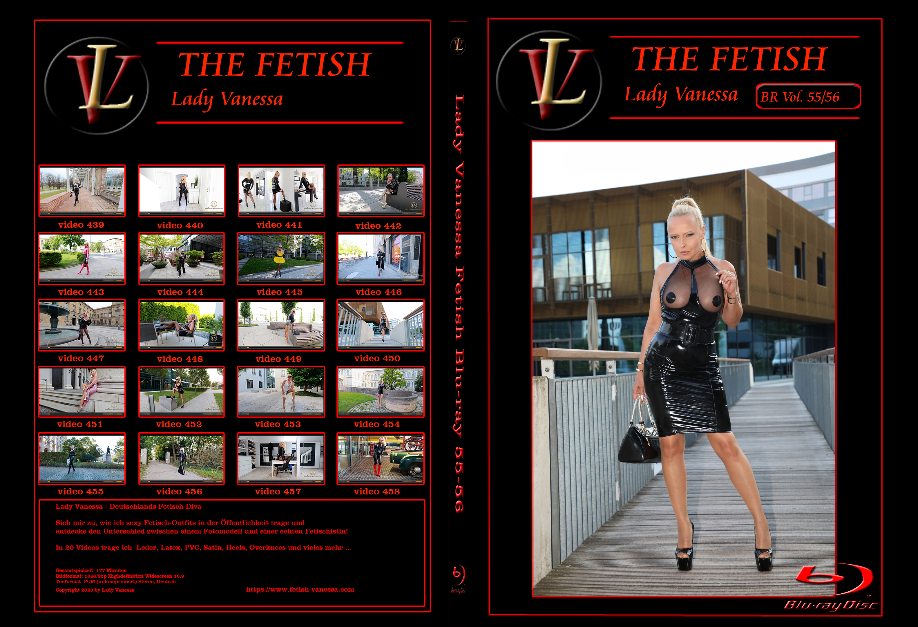 Lady Vanessa Fetish Blu-ray 55-56