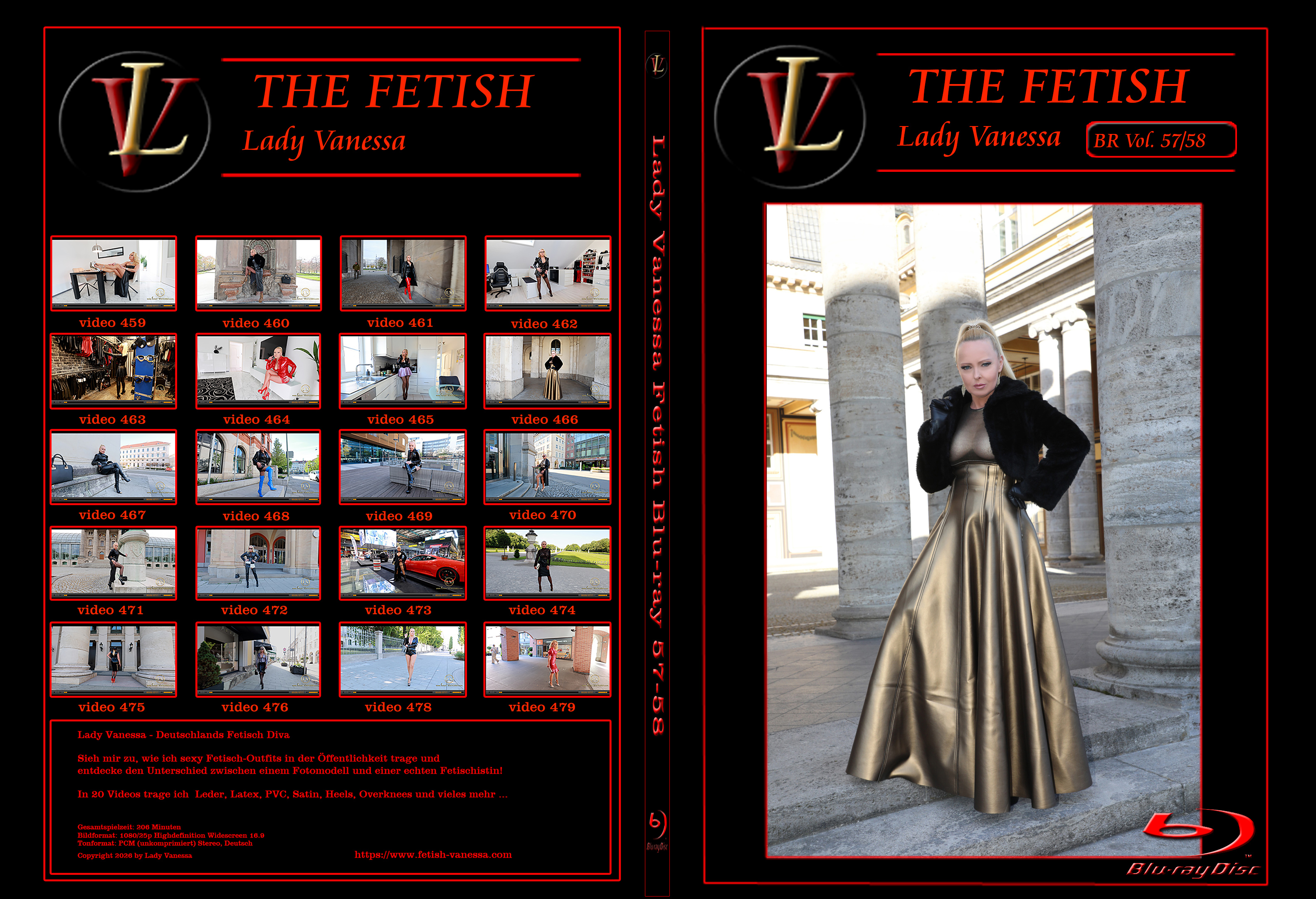 Lady Vanessa Fetish Blu-ray 57-58