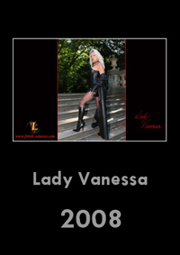 Lady Vanessa Fetish Calendar 2008